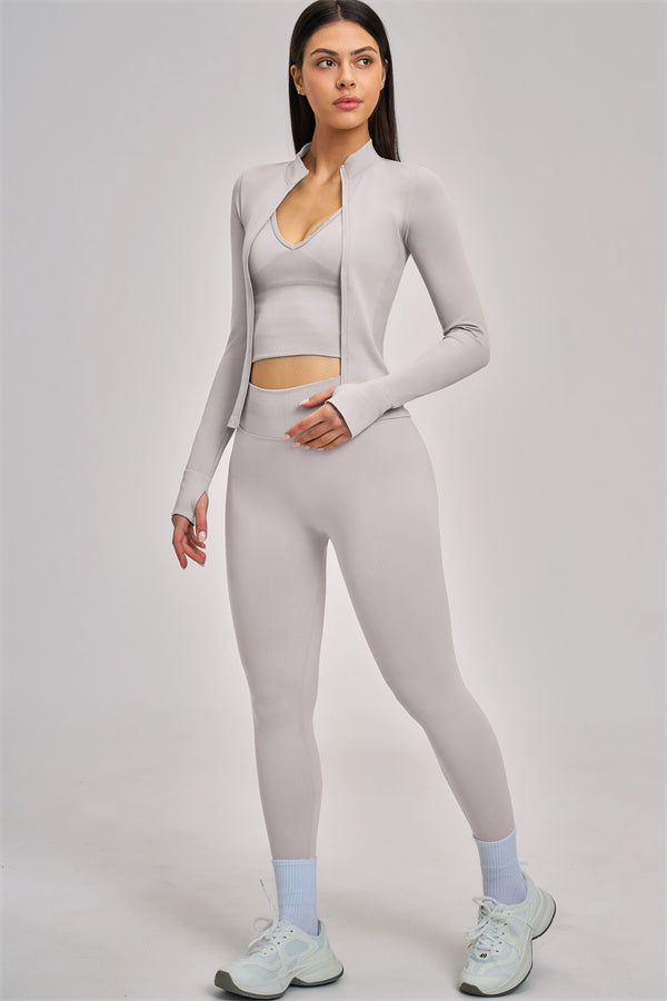 The Vision Jacket Tank Top Leggings 3-Piece Set