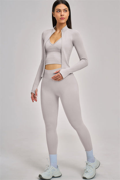 The Vision Jacket Tank Top Leggings 3-Piece Set