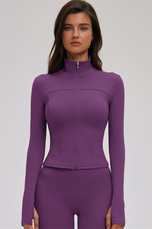 The Kinetic Zip Jacket Sports Bra Leggings 3-Piece Set