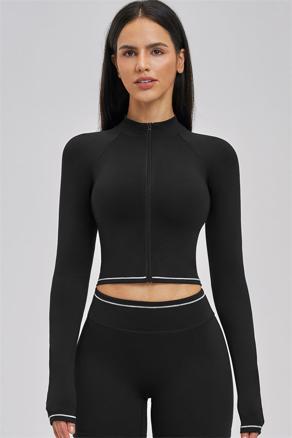 The Unbound Jacket Crop Top Leggings 3-Piece Set