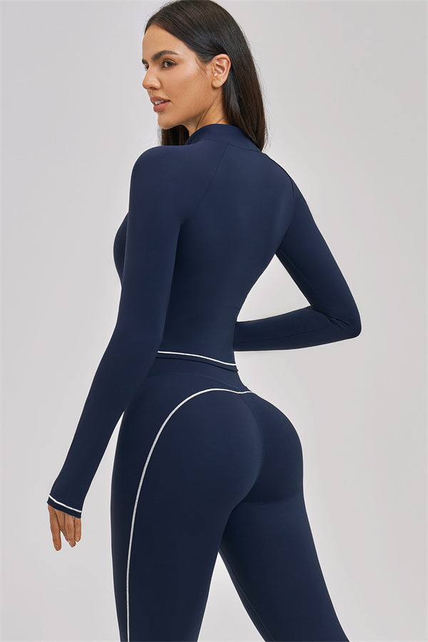 The Unbound Jacket Crop Top Leggings 3-Piece Set