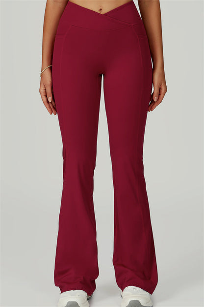 The Flourish Crop Tank Flared Leggings 2-Piece Set