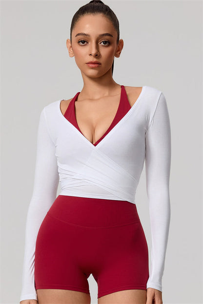 The Lively Long Sleeve Crop Top