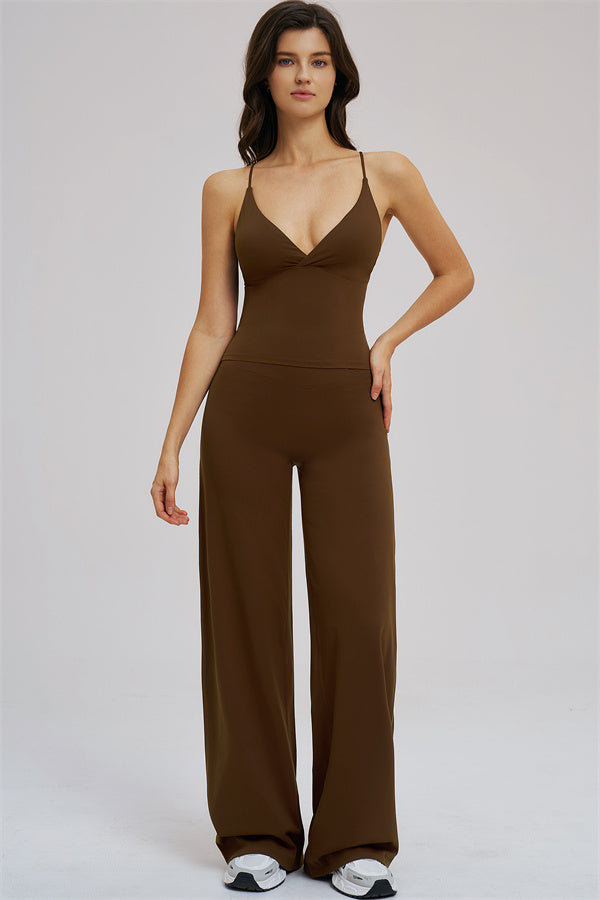 The Mosaic Tank Top Straight Leg Pants 2-Piece Set