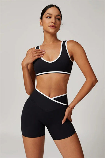 The Stamina Sports Bra Shorts 2-Piece Set
