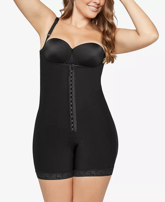 Leonisa Womens Firm Compression BoyShorts Body Shaper with Butt Lifter