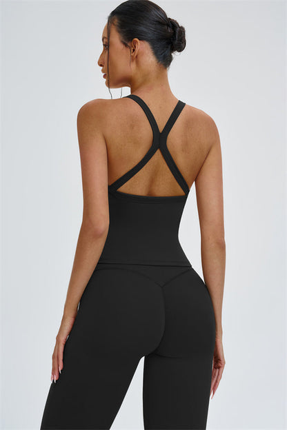 The Slate Cross Back Top