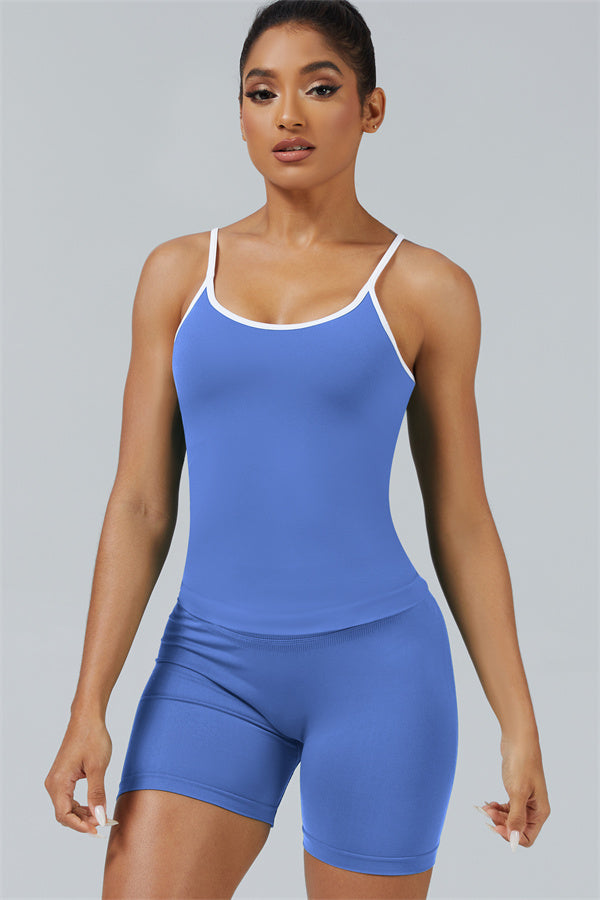 The Elevate New Crop Top Shorts 2-Piece Set