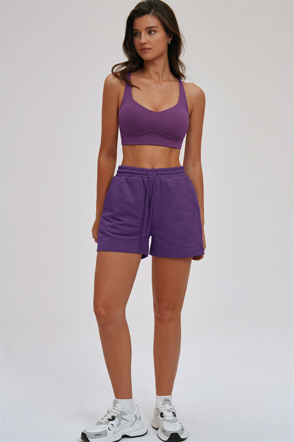 The Kinetic Cross Back Sports Bra