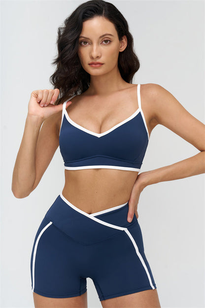 The Crave Contrast Sports Bra