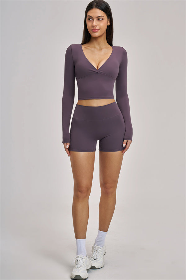The Swoon Long Sleeve Crop top