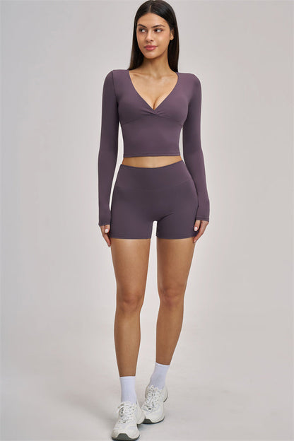 The Swoon Long Sleeve Crop top