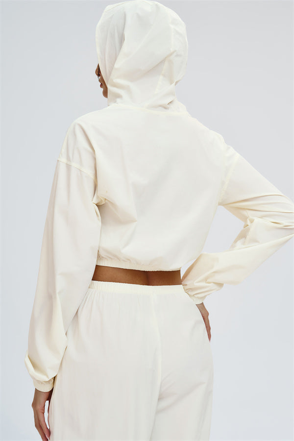 The Svelte UV protection Crop Hoodie