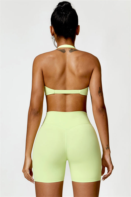 Evie Eden Sports Bra Shorts 2-Piece Set