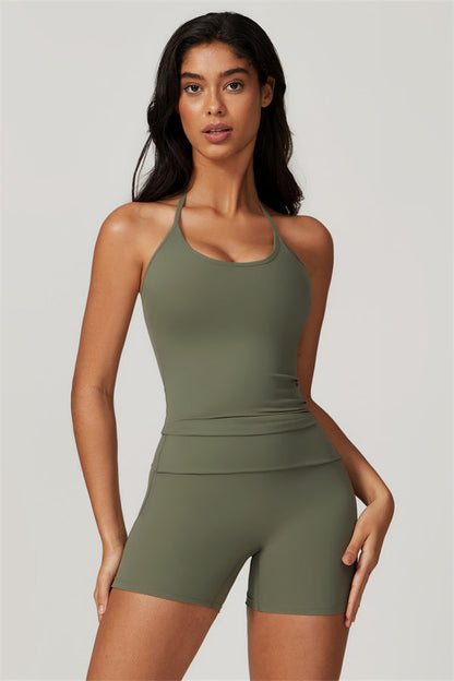 The Surge Halter Crop Top