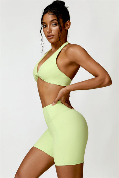 Evie Eden Sports Bra Shorts 2-Piece Set