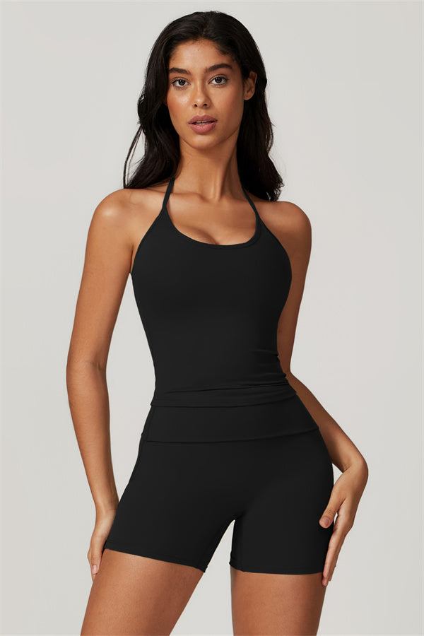 The Surge Halter Crop Top
