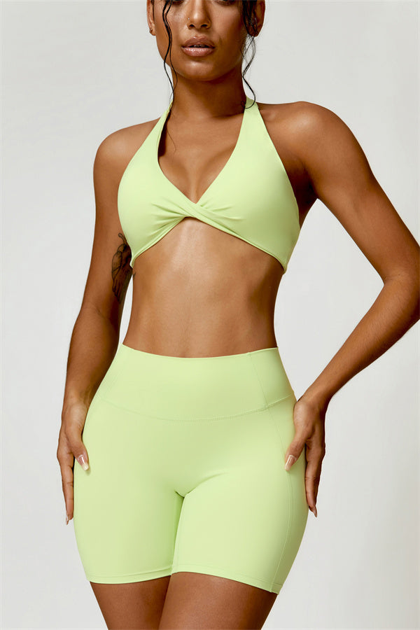 Evie Eden Sports Bra Shorts 2-Piece Set