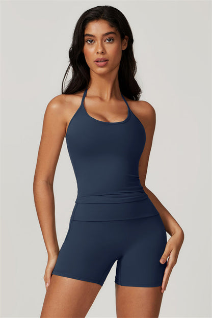 The Surge Halter Crop Top