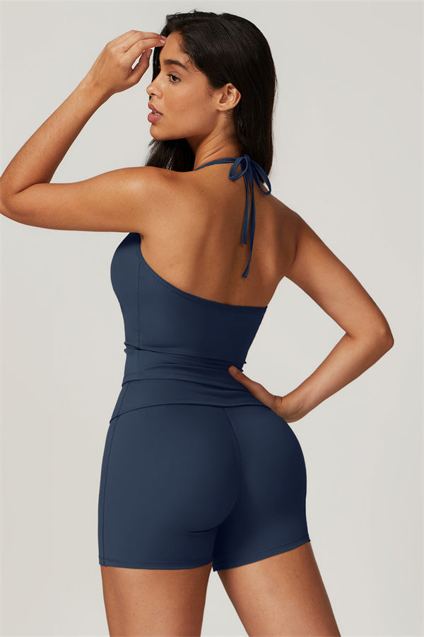 The Surge Halter Crop Top