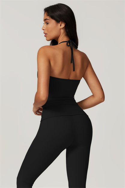 The Surge Halter Crop Top