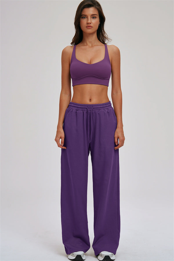 The Kinetic Cross Back Sports Bra