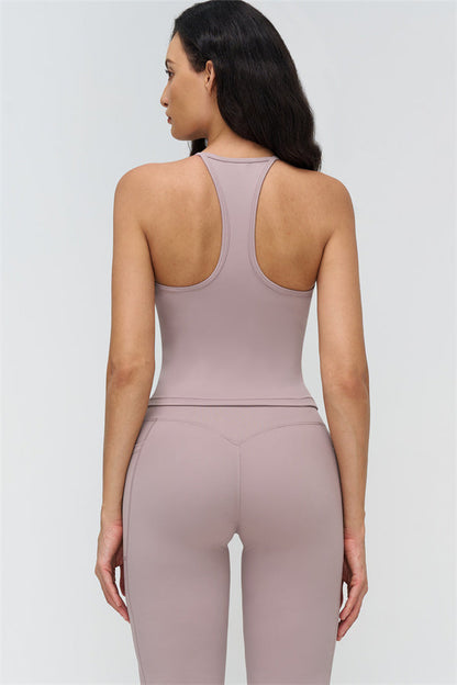 The BoldFit Crop Top Flared Leggings 2-Piece Set