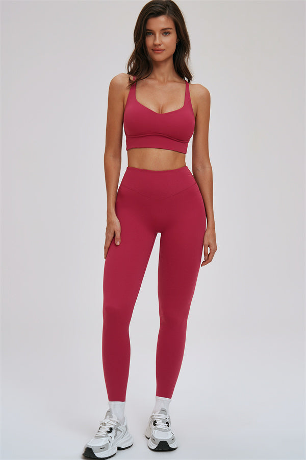 The Kinetic Cross Back Sports Bra