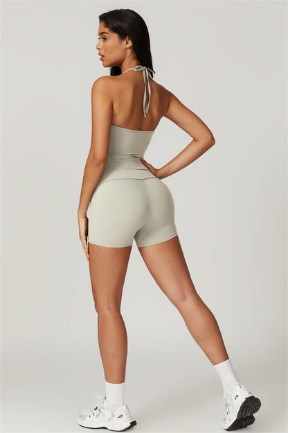 The Surge Halter Crop Top