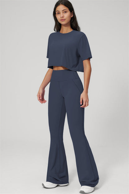 The Bold T-shirt Flared Leggings 2-Piece Set
