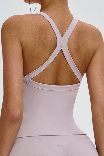 The Slate Cross Back Top