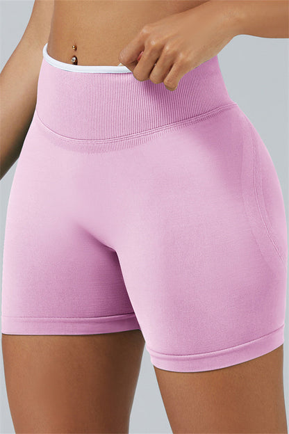 The Elevate Long Sleeve Crop top Shorts 2-Piece Set