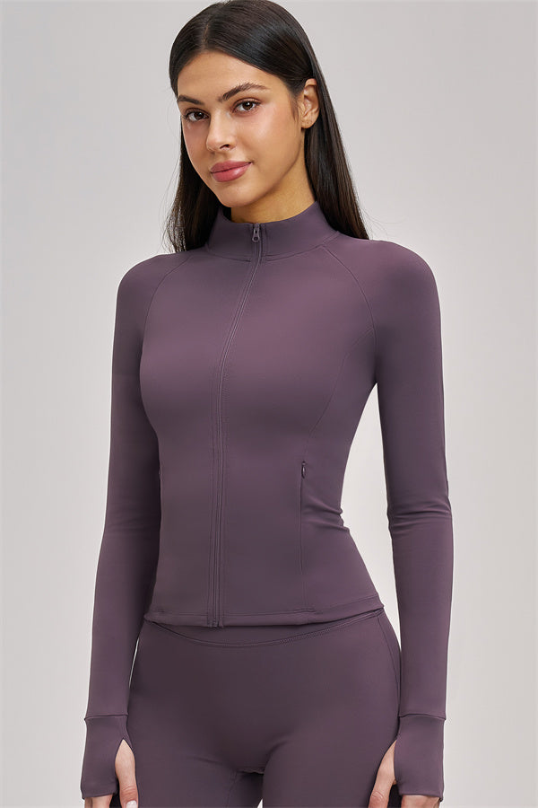 The Swoon Jacket Sports Bra Shorts 3-Piece Set