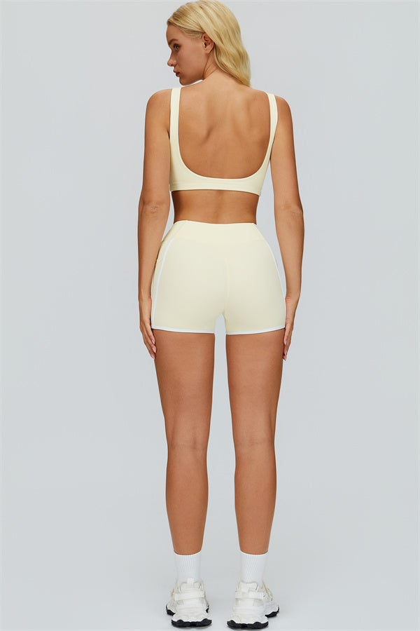 The Whisper Sports Bra Shorts 2-Piece Set