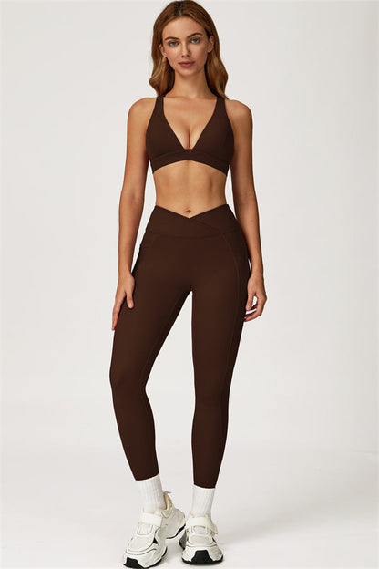 The Glacier Sports Bra Leggings 2-Piece Set