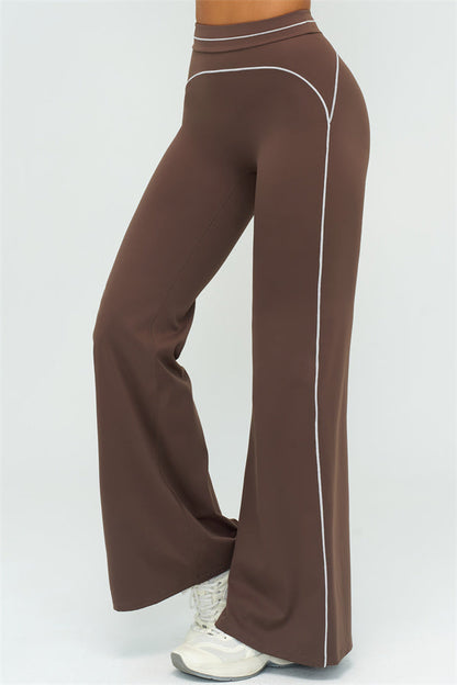 The Amara Crop Top Flared Leggings 2-Piece Set