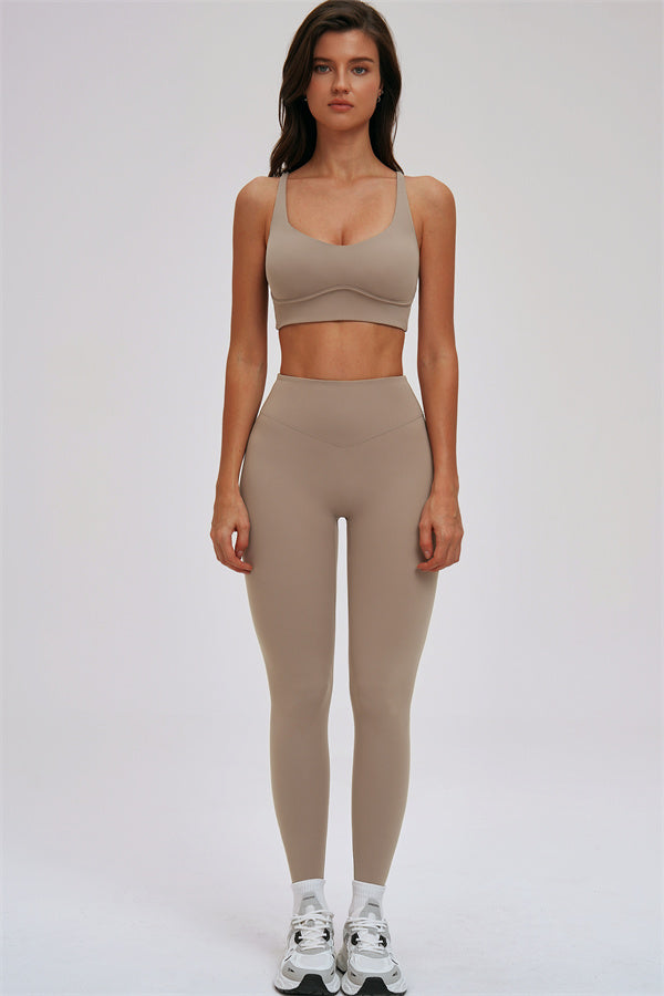 The Kinetic Cross Back Sports Bra