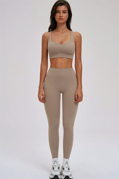 The Kinetic Cross Back Sports Bra