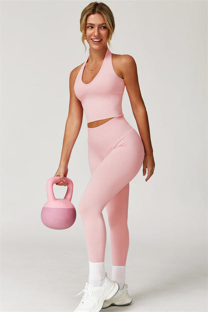 The Delight Jacket Sports Bra Leggings 3-Piece Set