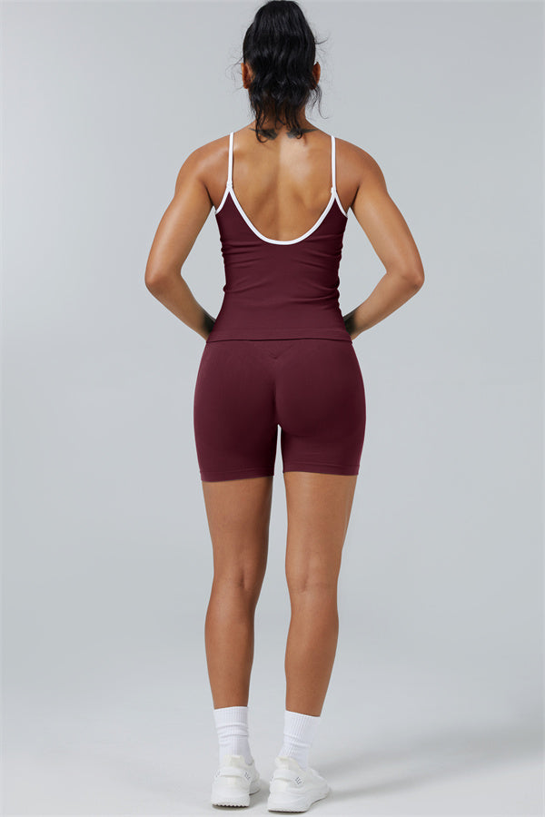 The Elevate Crop Top Shorts 2-Piece Set