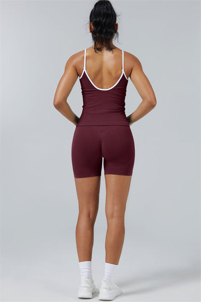 The Elevate Crop Top Shorts 2-Piece Set