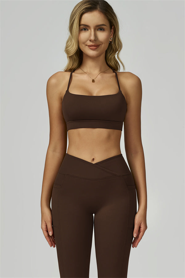 The Flourish Sports Bra Flared Leggings 2-Piece Set