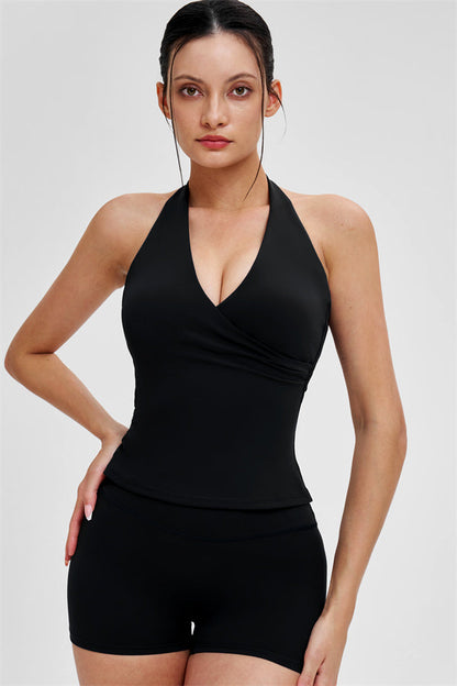 The Stride Crop Top Isabella Shorts 2-Piece Set