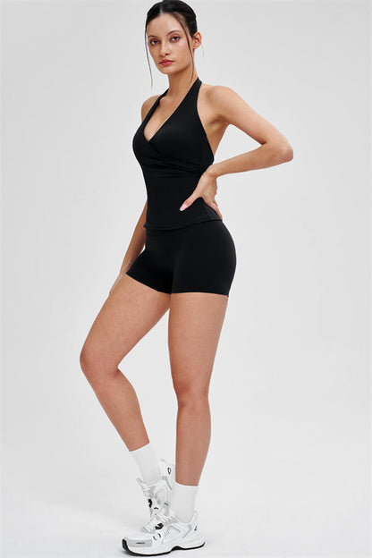 The Stride Crop Top Isabella Shorts 2-Piece Set