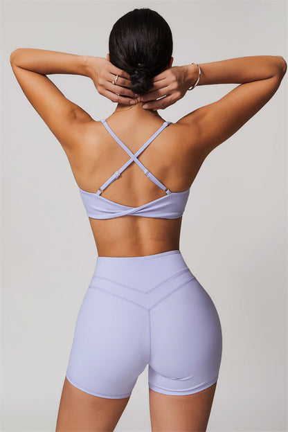 The Enigma Sports Bra Shorts 2-Piece Set