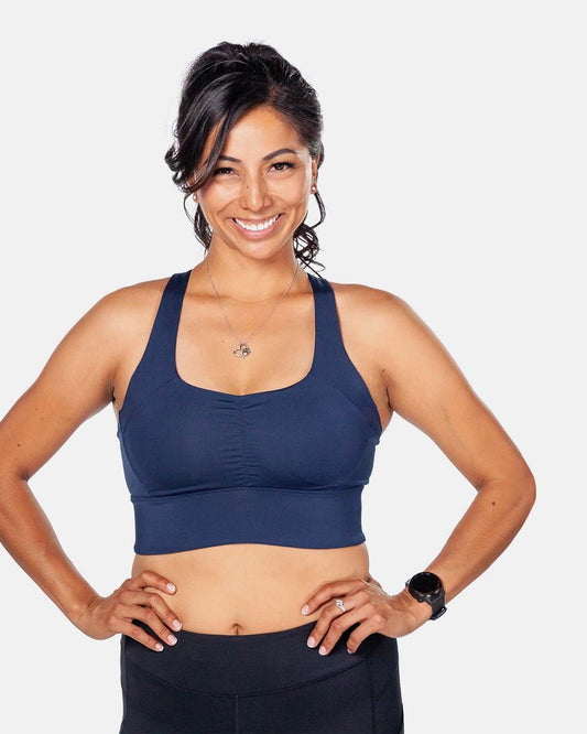 Gametime Bra â€“ Night Swim Navy