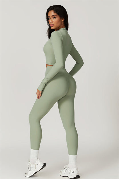 The Eloise Jacket Sports Bra Leggings 3-Piece Set