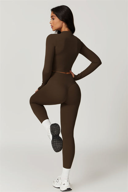 The Eloise Jacket Sports Bra Leggings 3-Piece Set