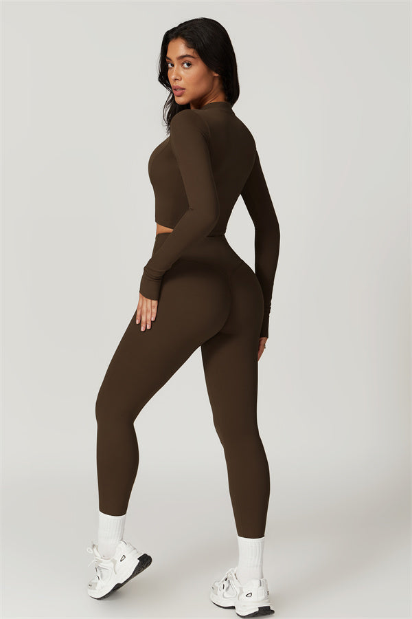 The Eloise Jacket Sports Bra Leggings 3-Piece Set