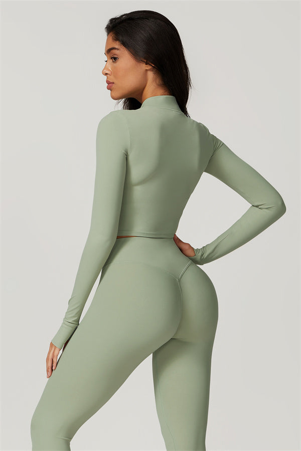 The Eloise Jacket Sports Bra Leggings 3-Piece Set